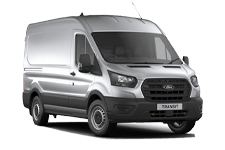 Car Hire Pontypool - Silver Ford Transit Long Wheelbase - Van hire Pontypool